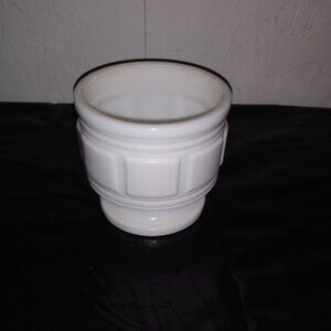 Vintage Randall Milk Glass Jardiniere Vase/Planter